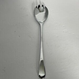VTG Sheffield England Stainless Chromium Plated Serving Salad Fork 9.25"